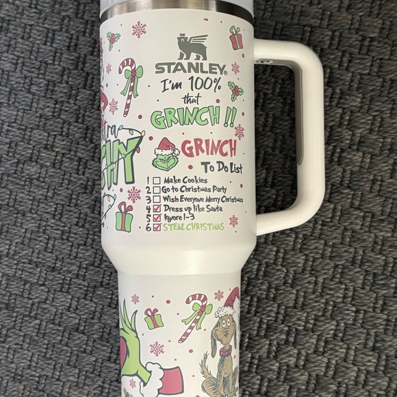 Stanley Other - Stanley White Grinch To-Do List Travel Mug 40 oz new